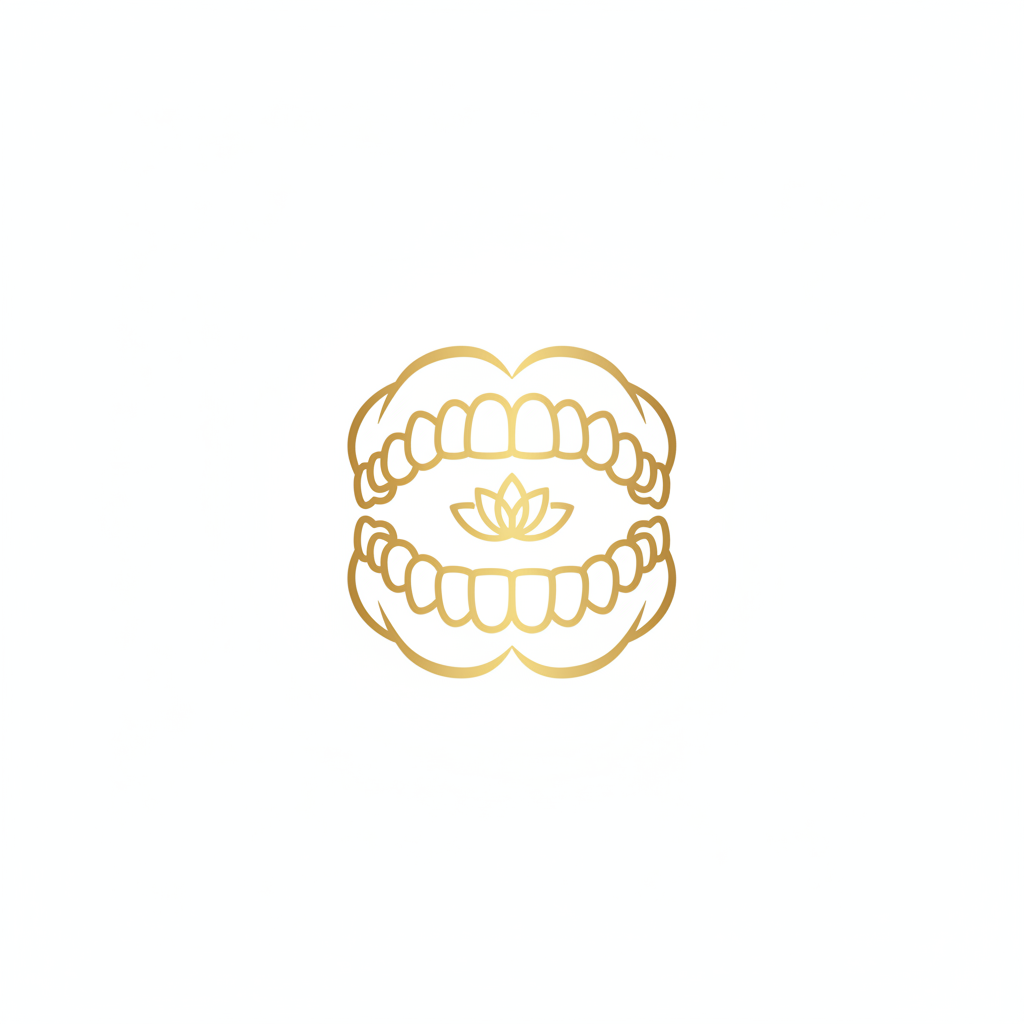 Gold Denture Icon
